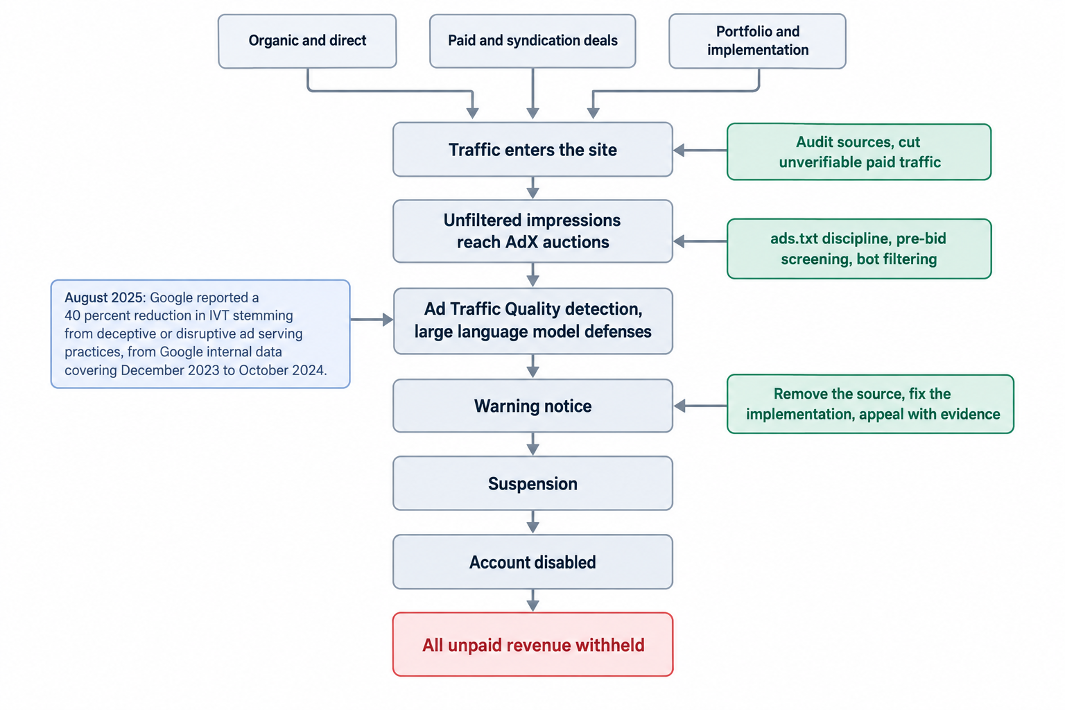 How an IVT case escalates